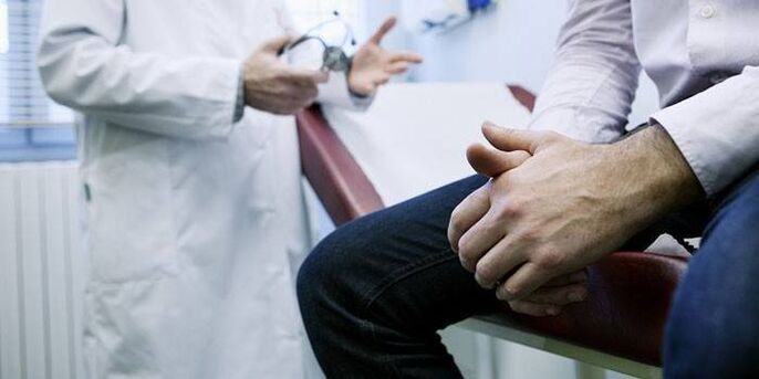 konzultácia s lekárom pre chronickú prostatitídu