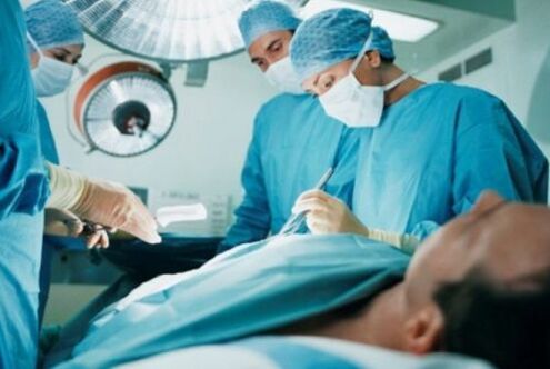 operácia na prostatitídu